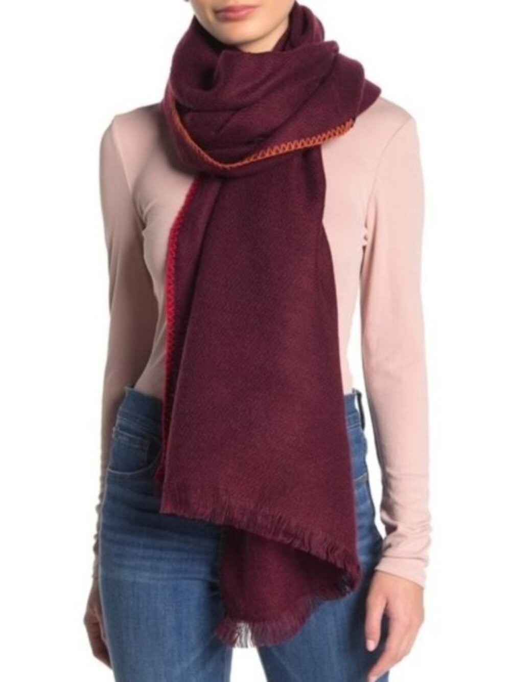 🇨🇦 Free People Common Thread Blanket Wrap Scarf